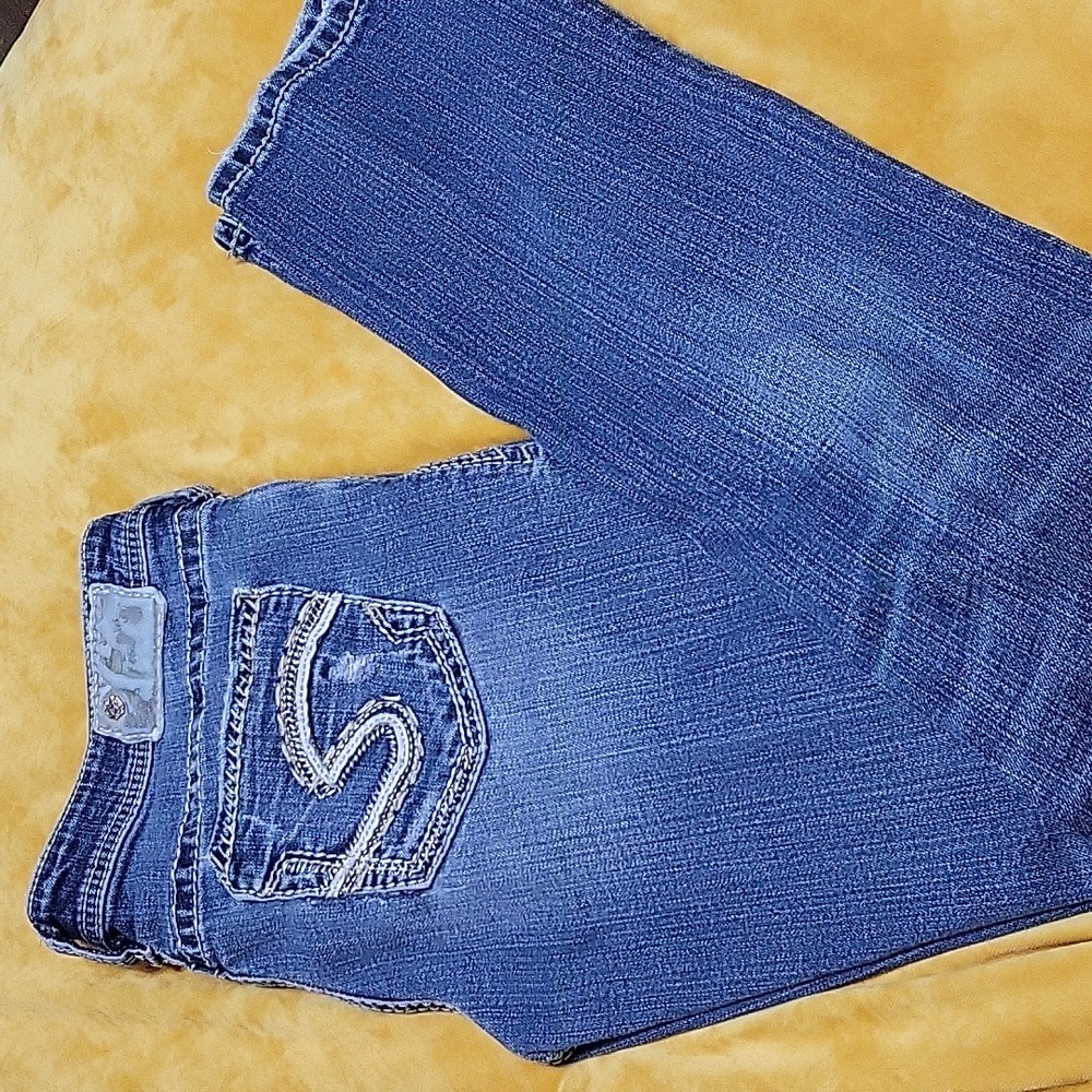 Several jeans